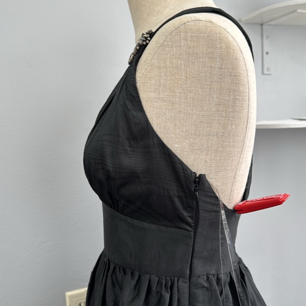 SACHIN & BABI Kenzia Gown Black size 0 - Picture 8 of 10